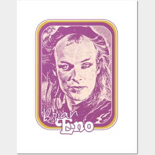 Brian Eno / Retro Fan Art Design Posters and Art